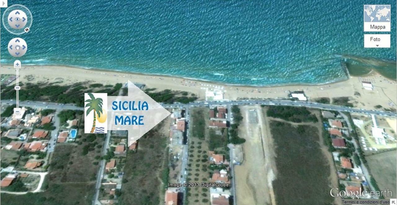 Sicilia Mare Apartments San Leone Exterior foto